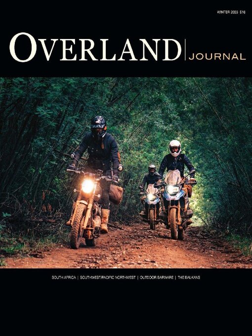 Title details for Overland Journal by Overland International - Available